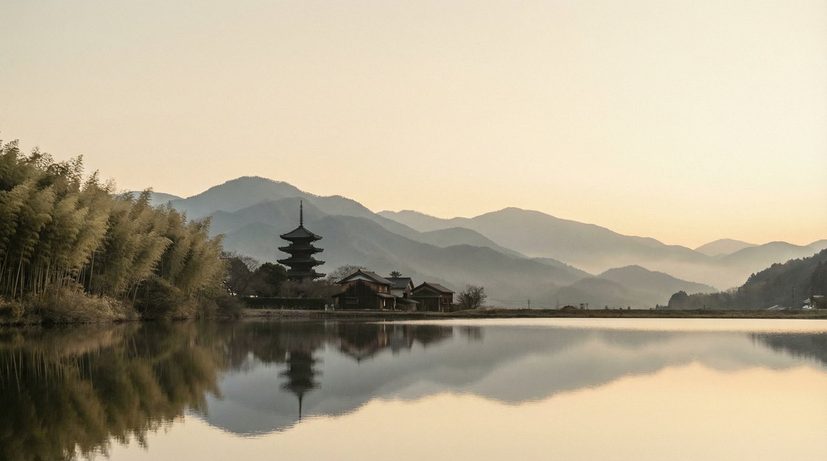 日本のオーダーメイド旅行を象徴する静かな風景