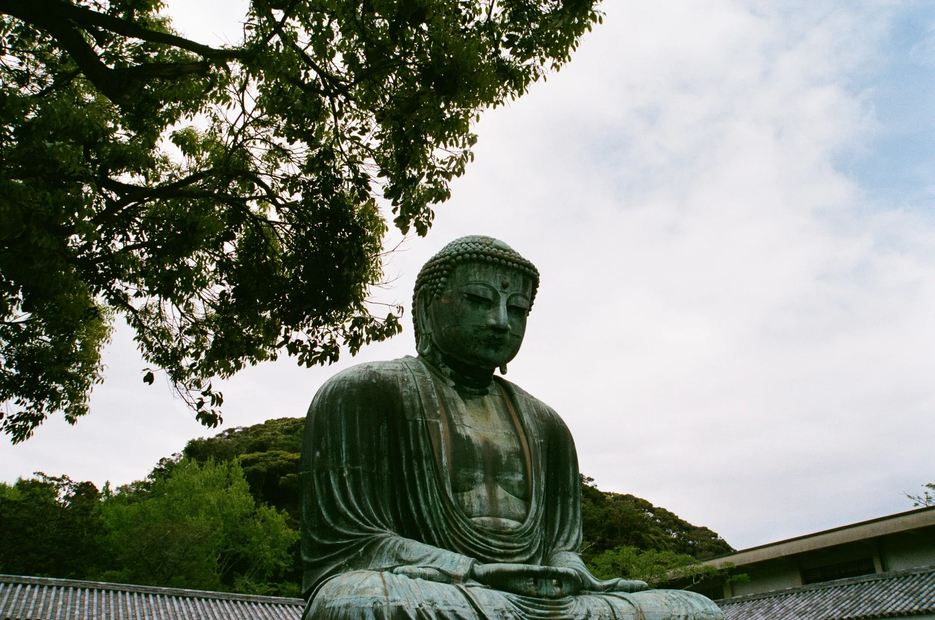 A temple setting in Kamakura, Kanto